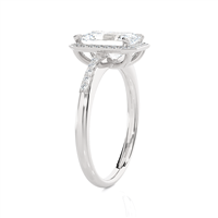 Anillo Ama Mujer in Oro blanco Diamante Lab Grown 1.17 Ct AMA-AN-402-16 - AMA-AN-402-16